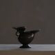 Danish Scandinavian Art Deco Diskometal vase by Just Andersen, model D-118, 1930.
