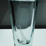 Etched glass vase with nautical theme from Strömbergshyttan, Sweden