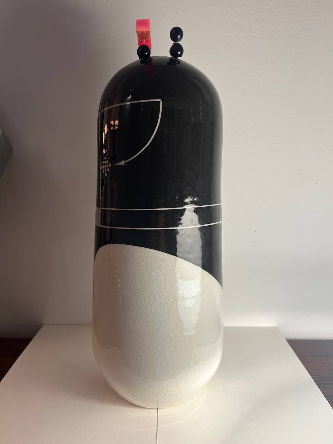Ceramic vase, 1980