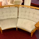 Sofa Guillerme and Chambron solid oak