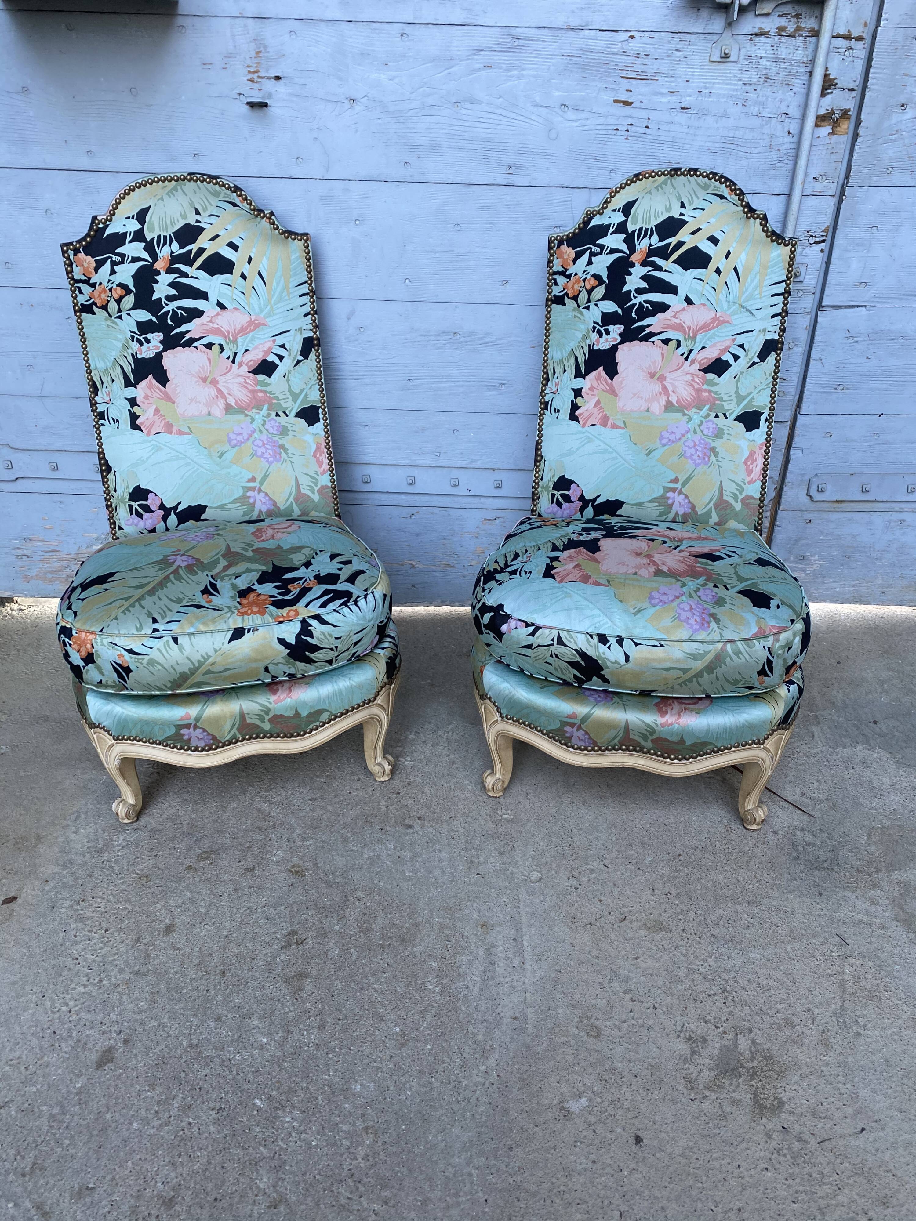 Pair of armchairs