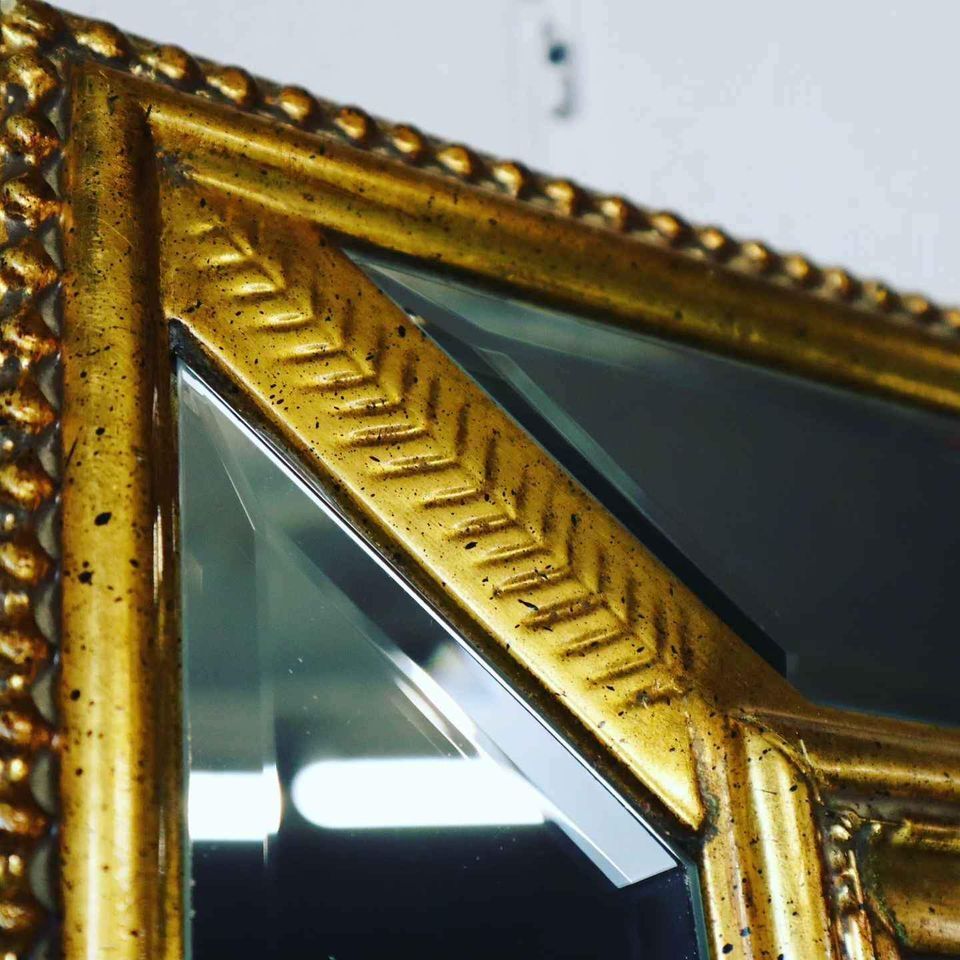 Vintage XXL luxury mirror by Deknudt