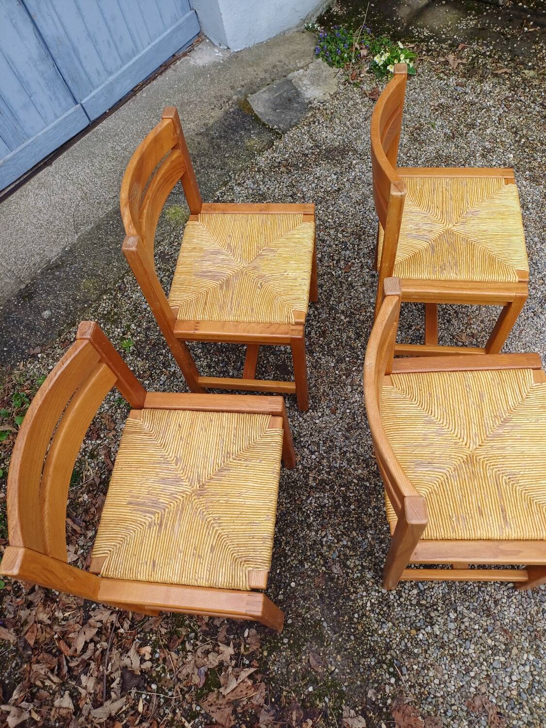 Set of 4 vintage Regain chairs