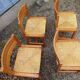 Set of 4 vintage Regain chairs