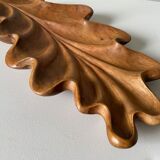 Vide-poche en bois sculpté 50cm