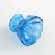 Ring Around fruit bowl, mid-century modern, pressed glass, Ząbkowice, Poland, 1950s