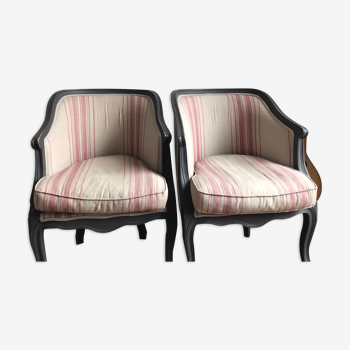 Pair of toad armchair