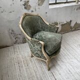 Louis XV shepherdess armchair