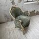 Louis XV shepherdess armchair