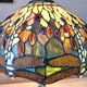 Tiffany style table lamp - Iconic "Dragonfly" model (Dragonflies)