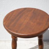 Vintage stool, wooden stool, side stool, plant holder
