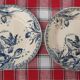 Set of 6 antique ironstone plates