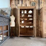Antique oak display cabinet (renovated)