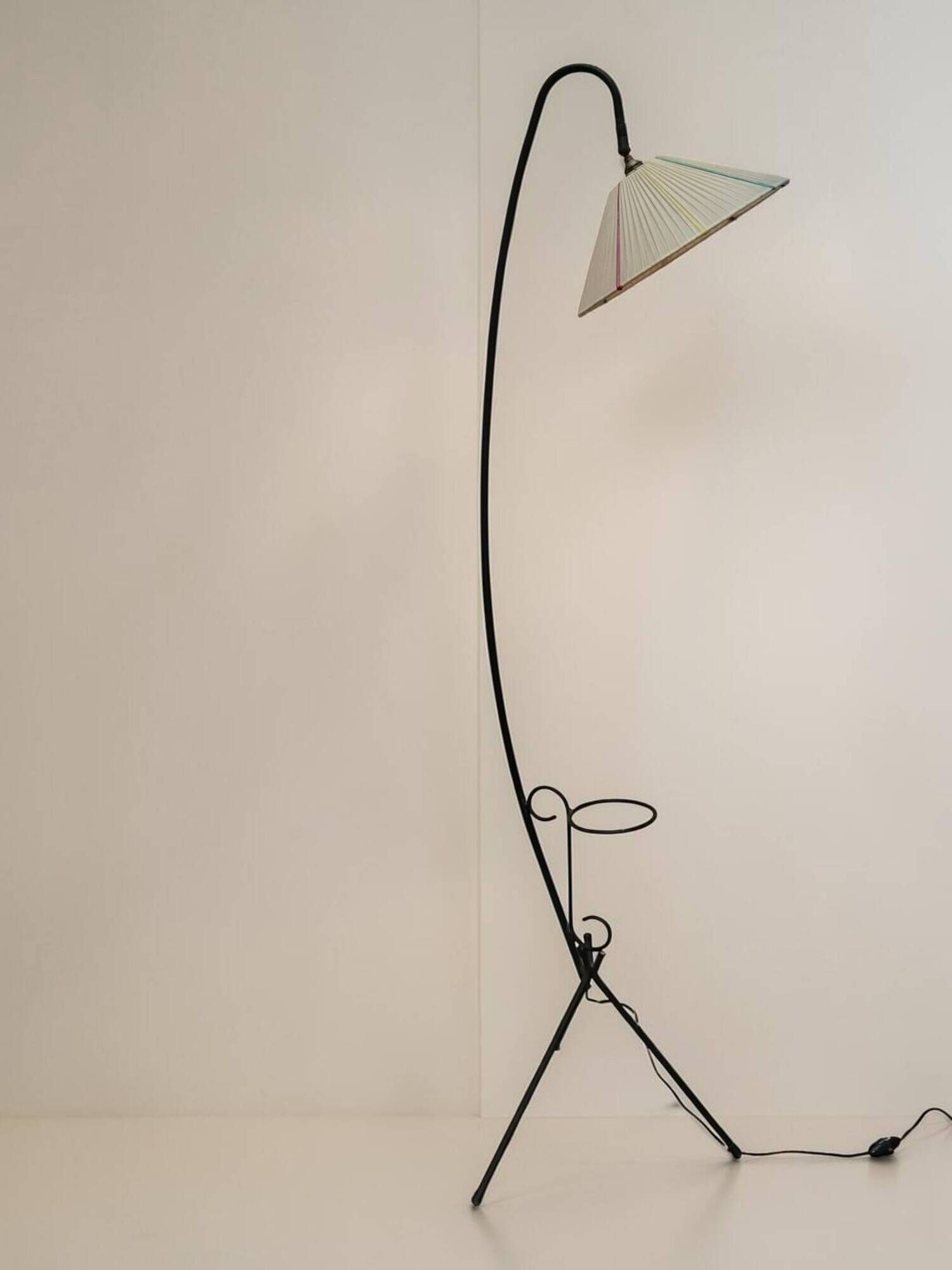 Tripod reading lamp, France, 1950s