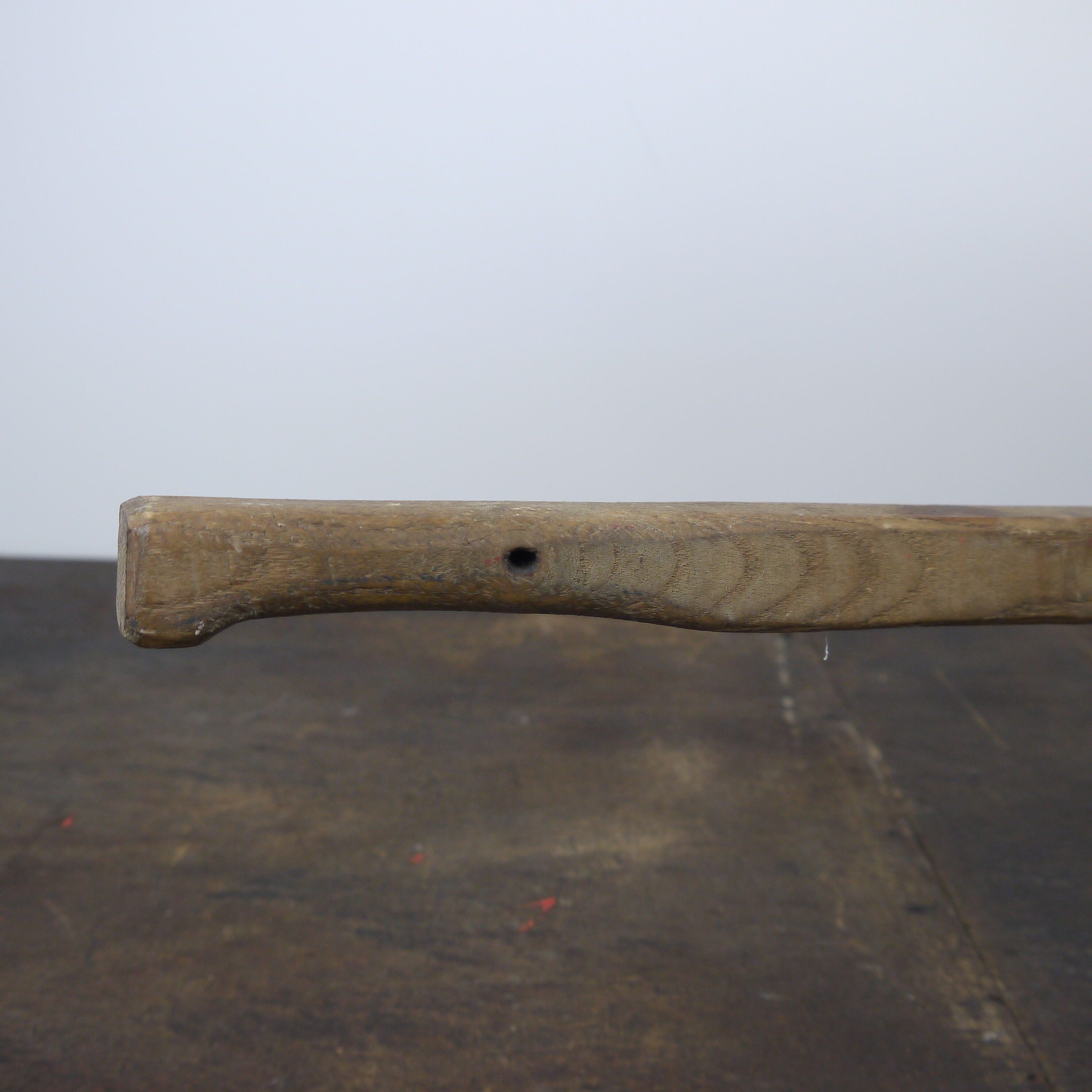 Children's wooden wheelbarrow