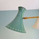 Articulated Diabolo chandelier, Italian design, 1950s-60s