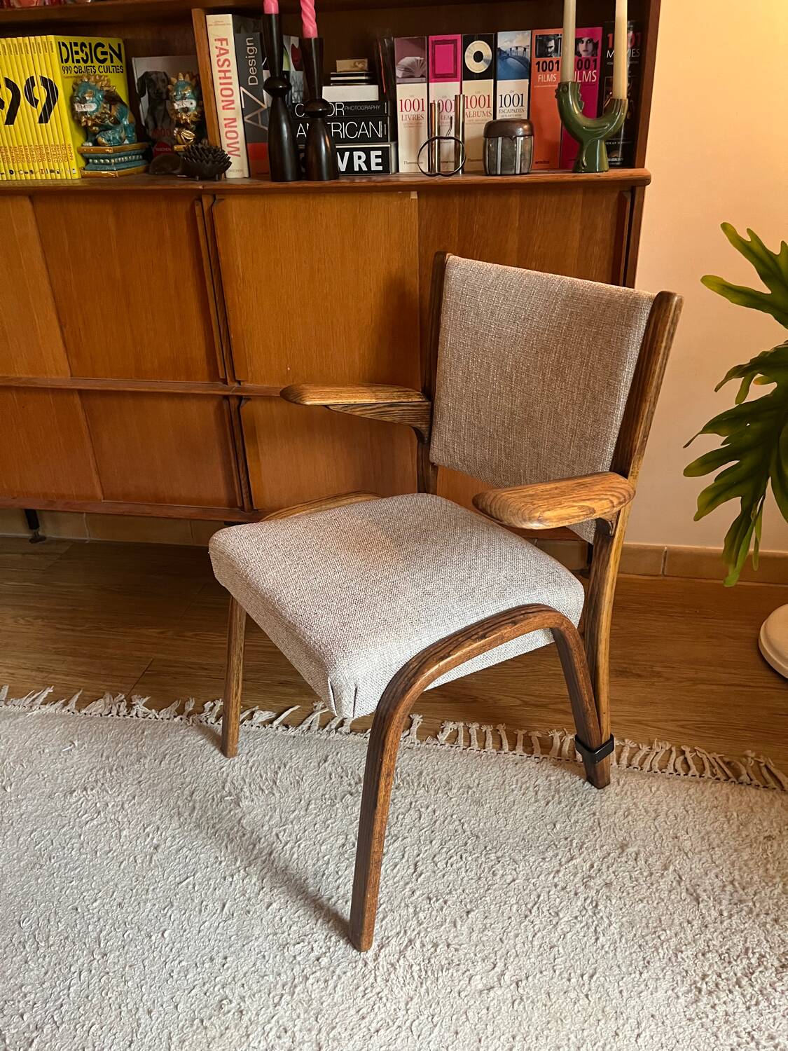 Bow Wood Steiner armchair from the 50s