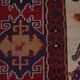 Vintage Turkish kilim handwoven 108x143 cm