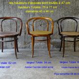 Le corbusier bentwood armchair by ungvar b9 1900 leather seat