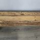 Banc en bois brut ancien