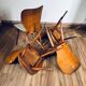 Ensemble de 4 chaises vintage baumann