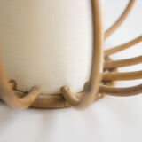 Rattan hanging lamp