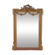 Large mirror in a gold frame, France.