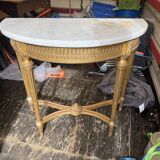 Console louis xvi estampille au fer chaud bardie