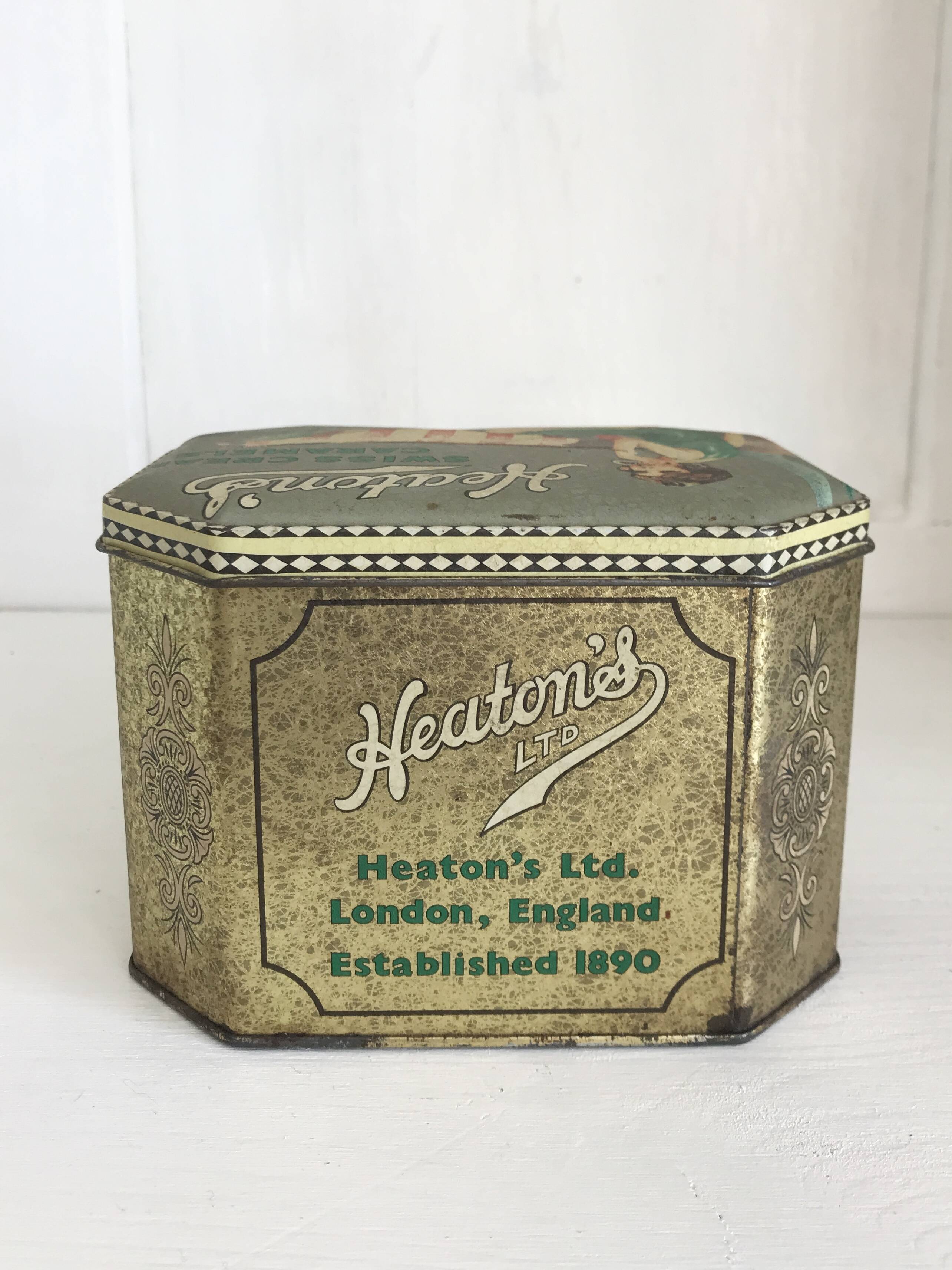 English metal box, Heaton's Ltd