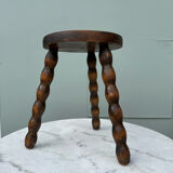 Tabouret en bois