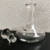 Wine carafe grape variety with cork