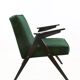 Green armchair by Józef Chierowski, 1970