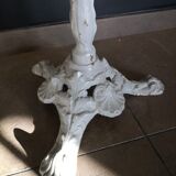 coffee table, vintage bistro pedestal table