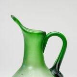 Glass paste carafe, art nouveau