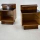 Pair of Midcentury Czechoslovakian Bedside Tables, 1940s