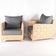 Pair of rope armchairs