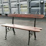 Banc de jardin ancien pieds en fonte