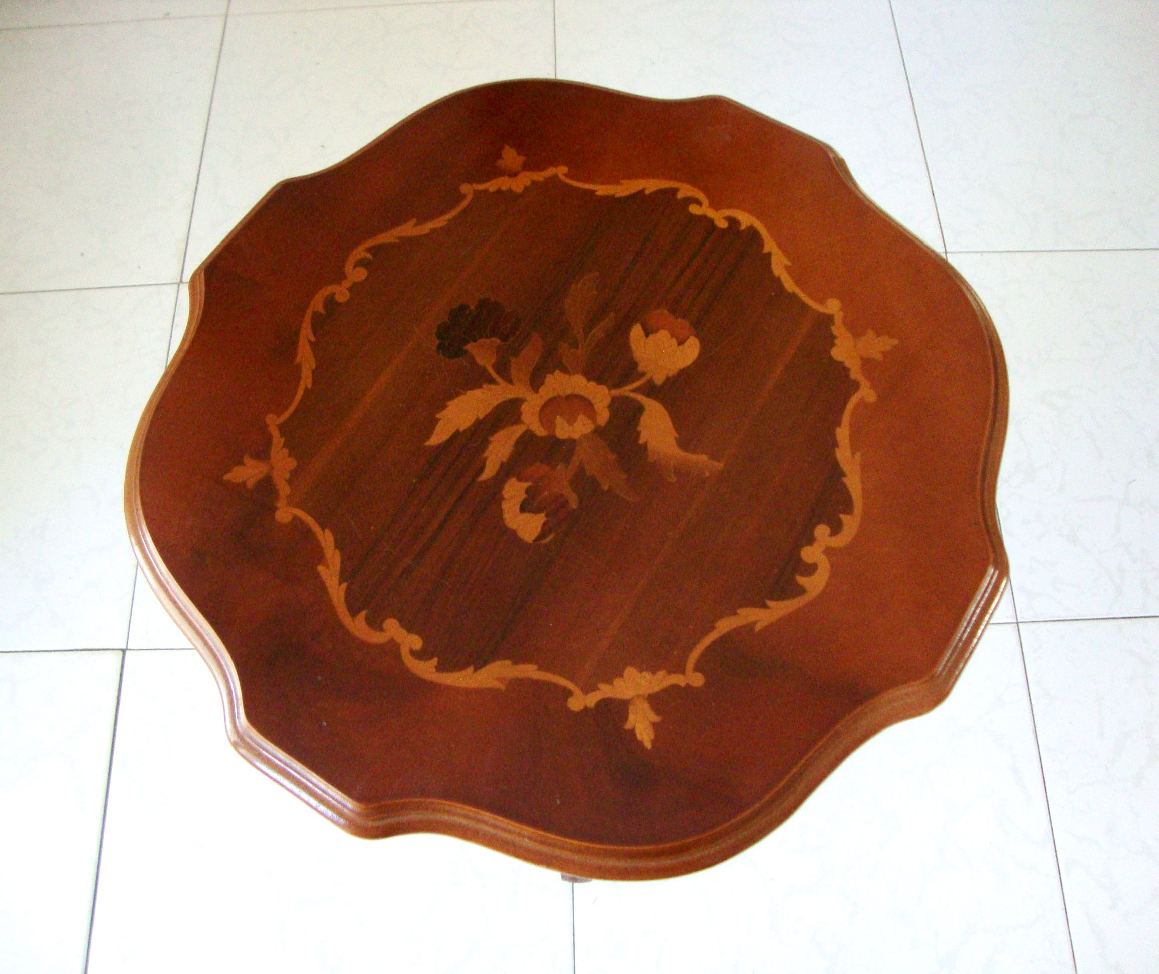 Guerin in cherry and marquetry