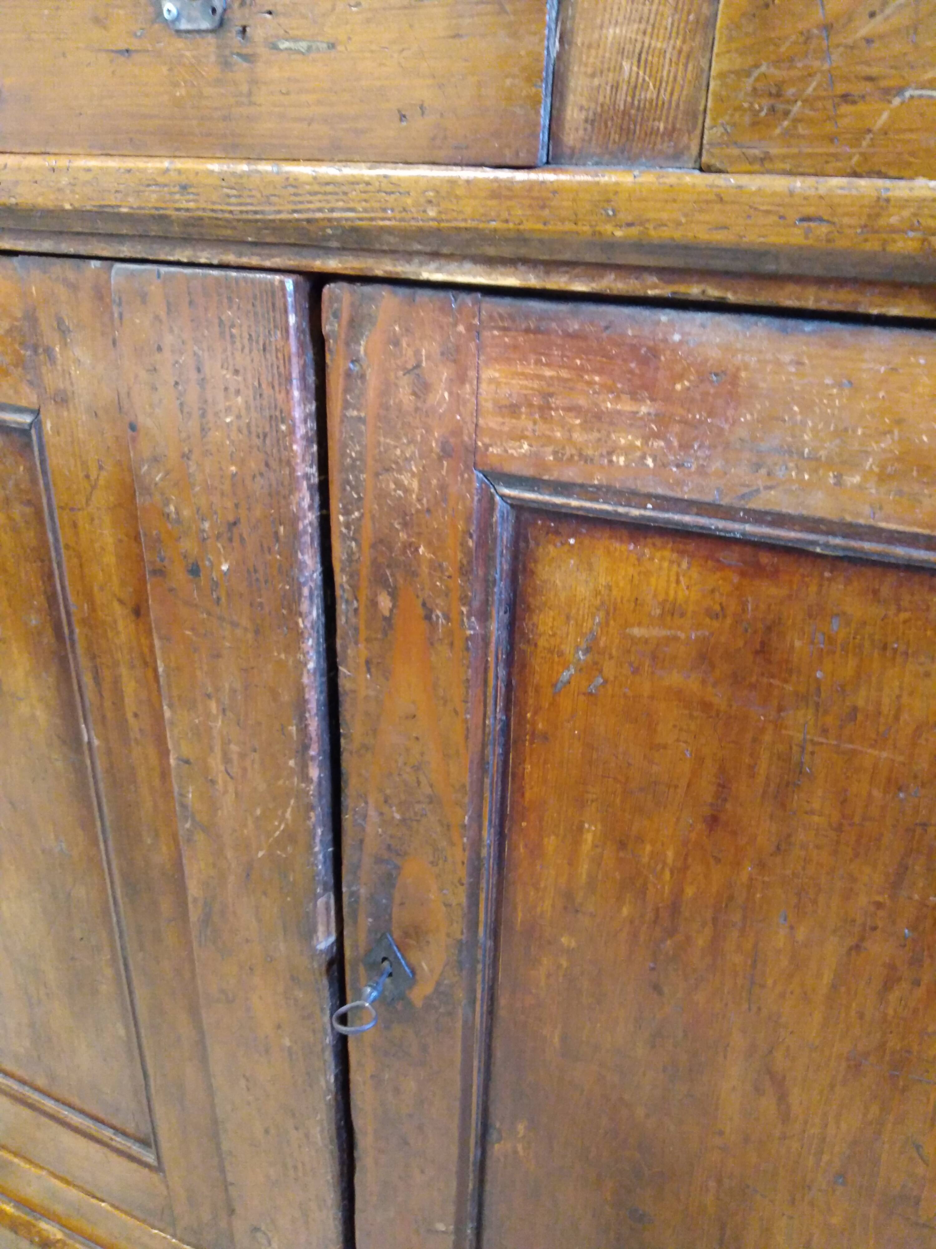 Old low sideboard