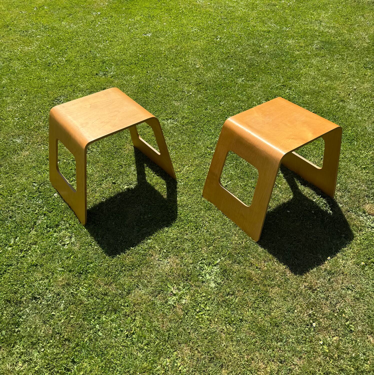 Pair of Sgabelli bedside tables by Lisa Norinder for IKEA, 1990s