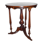 Antique English round table. Petite table ronde anglaise