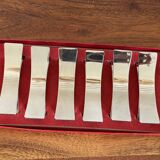 6 Letang Rémy knife holders in box