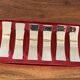 6 Letang Rémy knife holders in box