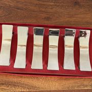 6 Letang Rémy knife holders in box