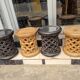 African tikar stool