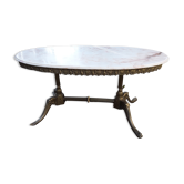 Table basse en marbre style Louis XV