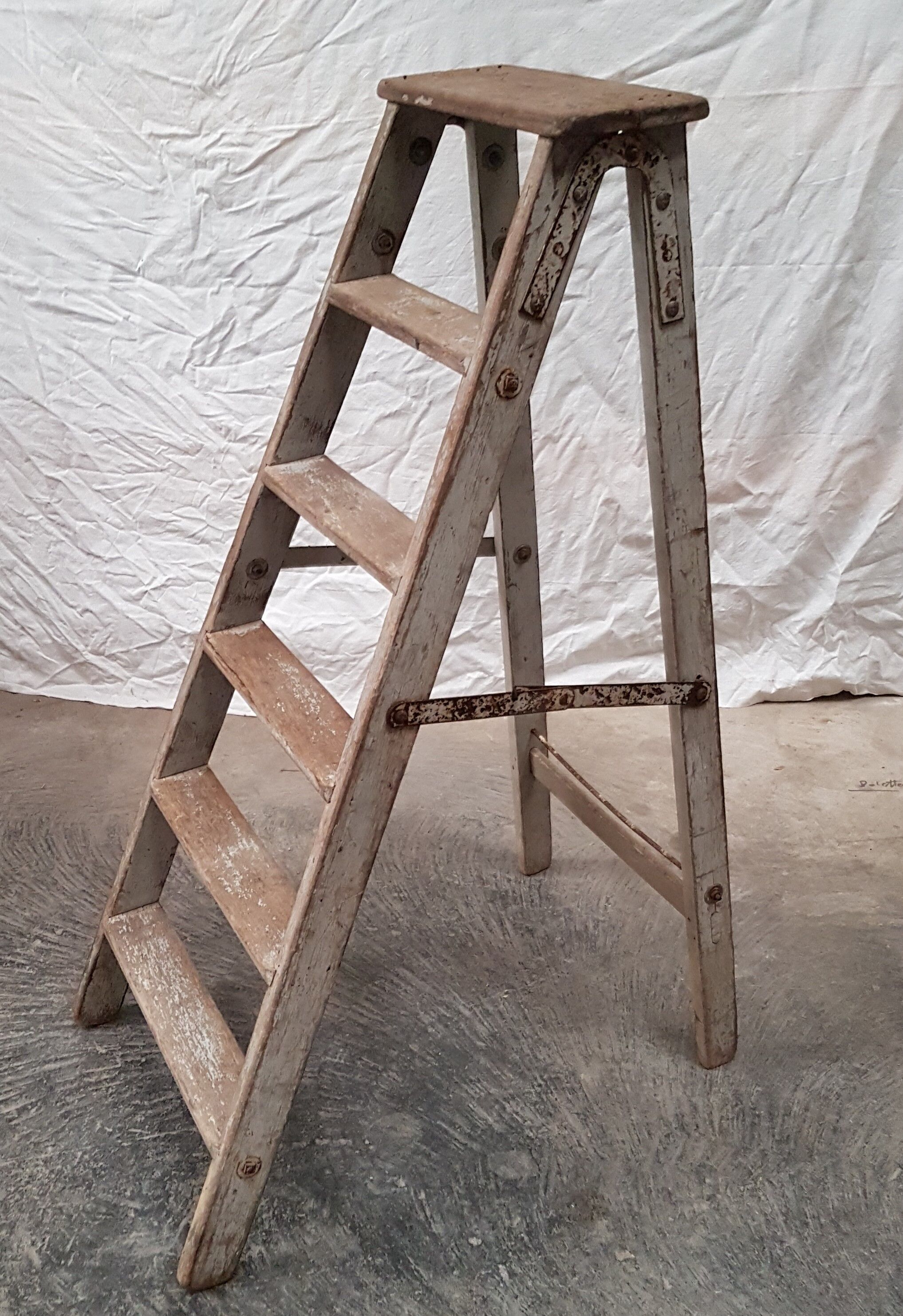 Escabeau de peintre en bois, pliante