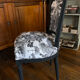 Corner chair Louis XVI - traditional upholstery
