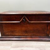 19th-century oak chest