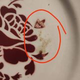 6 Lunéville plates 22 cm